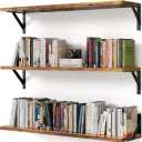 Long Wall Shelves, 36 Inches Floating Book Shelves, Hanging Book Shelves for Wall, Long Large Deep Floating Shelves for Kitchen Bedroom