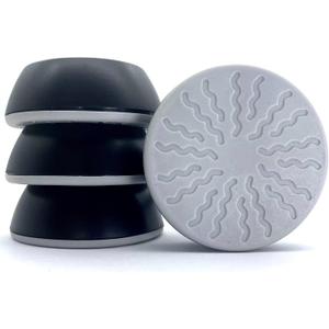 4 Pack Baby Gates Wall Cups (Black)