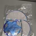 Blue Happy Birthday Decorations, Happy Birthday Banner with Honeycomb Balls, Stars Hanging Swirl Streamers, Dots Garland, Party Decorations for Men Boys Women Girls