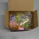 24PCS Easter Squishy,Easter Basket Stuffers Bunny Stress Balls for Kids,Easter Toys Stress Relief Fidget Balls,Easter Egg Fillers Party Favors Gifts (Rabbit)