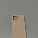 Compatible with iPhone 15 Pro Premium Color Soft Liquid Silicone Gel Rubber Cell Phone Mobile Basic Back case Cover casing funda para (Nude Pink)