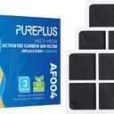 PUREPLUS LT120F Refrigerator Air Filter Replacement for LG LT120F, Kenmore Elite 469918, 9918, ADQ73214402, ADQ73214403, ADQ73214404, ADQ73334008, 3PACK, Dimensions 3.23" X 3.23"