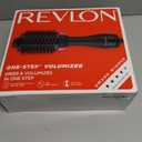 REVLON One-Step Volumizer Hair Dryer and Styler Easy Salon-Style Blowouts Less Frizz, More Shine, and Reduced Heat Damage, for All Hair Types and Lengths (Black)