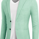 COOFANDY Men's Blazer Casual Two Buttons Sport Coats Lightweight Suit Jacket, S