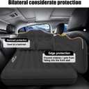 Car Air Mattress, Inflatable SUV Truck Camping Mattress for Back Seat, Thickened Travel Car Bed Sleeping Pad with Air Pump 2 Pillows
