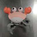 Pbooo Tummy Time Crawling Crab Baby Toy 3-6 Months Learning Walking Dancing Crab Toys for Babies 6-12 9-12 12-18 Months, Infant Toddler Development Toys Age 1-2 1st Birthday Gift