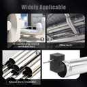Impact Power Assisted Crimper, Stainless Steel Crimping Tool, Crimper Tool for HVAC Duct, Metal Pipe Fitting Splicing