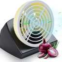 2 x Fanion Cordless Kitchen Prep Fan - Portable for Cutting Onions Without Tears - Cute Onion-Shaped Fanion for Comfortable Cooking & Meal Preparation - Portable and Battery Operated (Sweet)