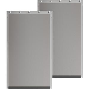 2PACK Large Dog Door Replacement Flaps with Screws - Pet Door Replacement Flap Compatible with Petsafe Freedom Doggie Doors Replacement Flaps PAC11-11039 10 1/8" X 16 7/8", Flexible, No Warped