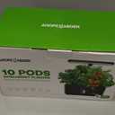 Ahopegarden Indoor Garden Hydroponics Growing System: 10 Pods Plant Germination Kit Herb Vegetable Growth Lamp Countertop with LED Grow Light - Hydrophonic Planter Grower Harvest Lettuce