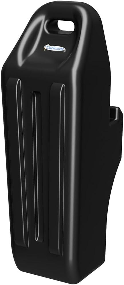Dockmate Pontoon Bumper | Ultimate Protection for Your Pontoon Boat! | Locking Recessed Groove | UV Protected PVC | Easy Grip Handle, 2 Pack