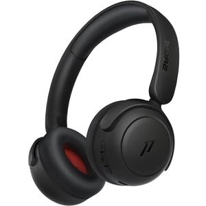 1MORE HQ20 Wireless On-Ear Headphones with Microphone, 85dB Safe Volume, 65H Playtime, Lightweight Foldable Bluetooth Headphones for School/Travel, Android and iOS Compatible, Black