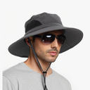 EINSKEY Wide Brim Sun Hat, UPF 50+ UV Protection Waterproof Packable Bucket Hat for Men & Women, Fishing Hiking Beach Garden