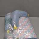 Zabplox Cooling Cat Bed with Pillow  L-Shaped Sofa Design, Breathable Summer Mat for Kittens & Cats, Machine-Washable Cushion Calming Bed for Persian, Siamese, Small Pets (Blue, 21"x15"x4")