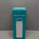 Xaproo 22oz Breast Milk Cooler Bottle, 360 Cooling Technology for 24 Hours, Larger Capacity Travel Breastmilk Chiller with 2pcs Baby Bottles, Portable Milk Cooler for Breastmilk, BPA-Free (Lake Green)