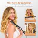 6 in 1 Hair Dryer Brush, Foldable Blow Dryer Brush with Air Styler Curler Wrap, Detachable Hot Air Brush Dry,Volumize, Straight,Curl, Negative Ion Brush Blow Dryer with Diffuser, Hair Styler Tools