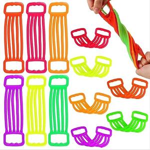 12 Pack Stretchy Strings Fidget Toys, Stretchy Fidget Sensory Toys Stress Relief Anxiety Calming Toys for Autistic Kids Boys Adults Classroom Prize Treasure Box Birthday Christmas Party Favors Gifts