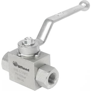 Non Rust 1/2 Inch NPT Hydraulic Ball Valve with Handle 7250PSI Leak Proof, Heavy Duty High Pressure Ball Valve for Pressure Washer Pump Parts Shut Off Valve for Hydraulic Tooling and Equipment