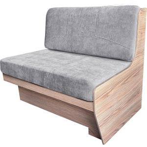 RV Dinette Cushions,Replacement Camper Seats,RV Replacement Cushions with High Density Foam,RV Dinette Seat Including 1 Backrest & 1 Bench 42''Gery