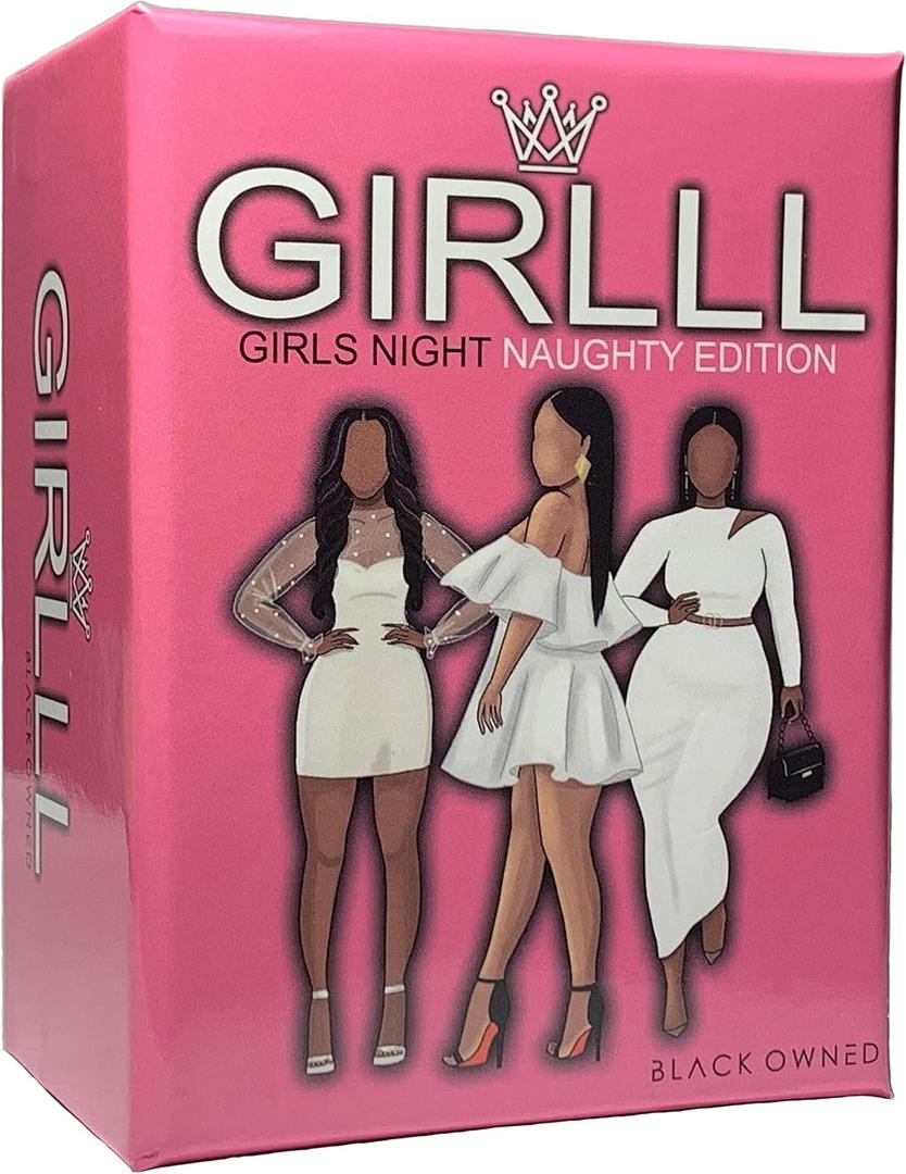Black Owned Girlll - Drinking Card Game The Ultimate Bachelorette Party and Girls' Night Out Card Game with Truth or Dare and More, Secrets, and Laughter, Great for Any Ladies' Party (First Edition)