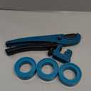 Libraton Pex Cutter 1-1/4", Pex Pipe Cutter, PEX Tube Cutter 1/8" to 7/8", PEX Pipe Cutting Tools for PEX, PVC (Thin), PPR Plastic, Extra PTFE Seal Tapes 400"