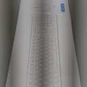 Wireless Keyboard and Mouse Combo, Full-Sized Wireless Keyboard and Adjustable DPI Mouse, 2.4GHz USB Receiver, Keyboard and Mouse for PC, Windows, Desktop, Laptop (Mint Green and White)