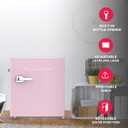 Frigidaire EFR176 1.6 cu. ft. Retro Bar Fridge with Side Bottle Opener (Pink)