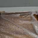 17 Inch Acacia Wood Serving Tray with Handles - Large Wooden Tray for Ottoman, Breakfast in Bed, Dinner, Coffee Table - Decorative Rectangular Tray for Living Room Bedroom Entryway and Kitchen