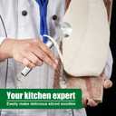 3 x 2pcs Manual Cactus Peeler Spoon, Stainless Steel Spoon Shape Cutter with Long Handle Multi-Function Cactus Cutting Tool for Carrot Potato Vegetables