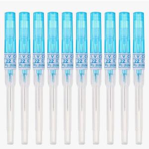 JinYan Piercing Needles 10PCS IV Catheter Needles Kit Piercing for IV Start Kits,Ear Nose Piercing Needles Supply