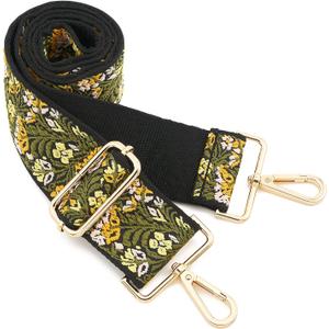 ZOOEASS Wide Shoulder Strap Adjustable Replacement Belt Crossbody Canvas Bag Handbag