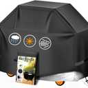 Grill Cover, 65 inch BBQ Gas Grill Cover for Outdoor Grill, Charbroil Grill Cover Barbecue Waterproof, Anti-UV for Weber Char-Broil Monument, Dyna-glo Nexgrill Spun Polyester
