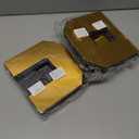 Paready 13.78'' Gold Black Fillable Number 80 Cardboard Tray for Charcuterie, 80th Anniversary, Birthday Party Decoration