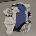 Onesies Brand unisex-baby 8-pack Short Sleeve Mix & Match Bodysuits (Newborn, White Elephant)