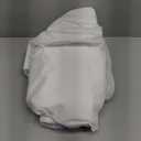 AllerEase Waterproof Mattress Protector Stain Protection Twin Particle Barrier Hot Water Washable Machine Washable Durable Zippered Knit Mattress Cover Stretch Corners (White)