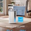 DREO Max 73 Pint Smart Dehumidifier(Energy Star 2026), 7L Large Water Tank, Quiet 42dB for Basement, Home & Large Room up to 2000 Sq Ft, Drain Hose Included, Auto Humidity Control, 3 Fan Speeds, Timer