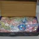 SCIONE 24 Pack LED Light Up Fidget Spinner Bracelets, Glow in The Dark Party Favors for Kids 4-8 8-12, Treasure Box Toys, Birthday Gifts, Carnival Prizes, Easter Goodie Bags Stuffers