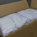 100 Pcs White Washable Removable Universal for Wedding Party Dining Banquet Polyester Spandex Stretch Slipcovers Chair Covers