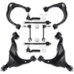 Front Upper and Lower Control Arm with Ball Joint Kit Compatible for Toyota Tacoma 2.7L 4.0L 2005-2015 4806904040 4806804040 4863004020 4861004020 Left and Right 10pcs
