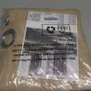 LAMIT Light Filtering Linen Curtains 63 Inch Length 2 Panels Set, Grommet Thick Linen Bedroom Drapes Privacy Window Burlap Curtains for Farmhouse/Living Room, 52 x 63 Inch, Natural Tan