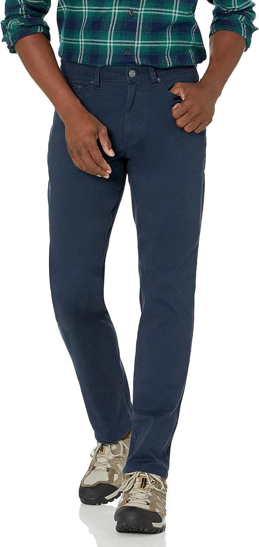 Amazon Essentials Men's 5-Pocket Stretch Twill Pants, 33W x 32L