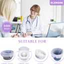 Elzrghs Commode Liners for Bedside Commode, Portable Toilet, Bed Pan, 100 Count Lavender Scented Disposable Potty Chair Liners