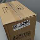 Bathroom Exhaust Fan 10" Panel Ultra Quiet without Light8x8 Mount, 110CFM, 4" Duct for Bathroom/Garage/Home (8in(Hole Size))