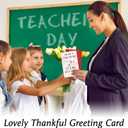 5 x NewEleven Thank You Cards for Christmas - Teacher Appreciation Gifts, Thanks You Present For Friend, Teacher, Boss - Thank You Gifts For Women, Men From Bestie, Family, Colleague - Greeting Card (Gratitude)