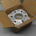 Customadeonly 6x132 to 6x139.7 (6x5.5) Forged Wheel Adapters 25mm (1 Inch) Anodized Silver – Compatible for 6x132 Hubs to Fit 6x139.7 Wheels – 2pc Set, 74.5mm Bore, M14x1.5 Studs