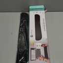 Gimars Upgrade Enlarge Silky and Superfine Fabric Gel Memory Foam Keyboard Wrist Rest Set, Ergonomic Keyboard Mouse Wrist Support for Typing Pain Relief, Comfort for Office, Gaming, Computer, Black