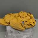 VitalCozy 50 Pcs Spandex Chair Sashes with Heart Shaped Buckle Slider Stretch Chair Cover Band Universal Elastic Chair Ties for Wedding Banquet Event Party Decoration(Gold)