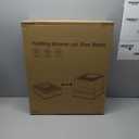 Stainless Steel Litter Box Extra Large Enclosed Cat Metal Litter Box with Lid for Big Cats High Sided Anti-Urine Leakage Non-Stick Bottom & Includes Pedal & Metal Scoop with Liner Gray