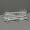 WRINGKIT 6 Pack Gridwall Waterfall Hooks, 15.8 Inch Waterfall Faceout with 6 Balls, White Gridwall Clothes Hanger, Heavy Duty Wire Wall Grid Panel Hook for Garment Retail, Home, Garage