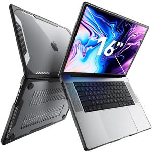SUPCASE for MacBook Pro 16 Inch Case 2024-2021 (Unicorn Beetle), M4/M3/M2/M1 Pro/Max A3403 A3186 A2991 A2780 A2485 Heavy Duty Rugged Shockproof Hard Shell Protective Cover for MacBook Pro 16", Black